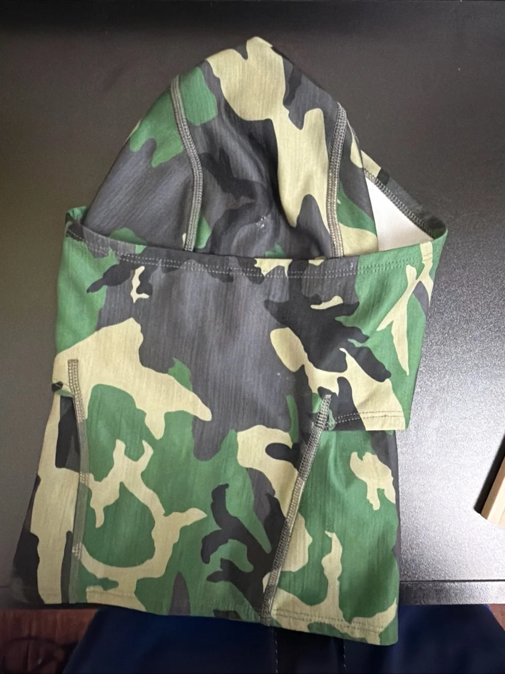 Nike' Green Camo Hooded Jacket